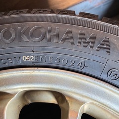 2024年製スタッドレスイボ付きのアルミホイールセットお譲りしますの画像