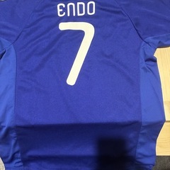 2009年サッカー日本代表ユニホーム　背番号7番　遠藤せんしゅ選手の画像