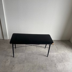 ビンテージ長椅子の画像