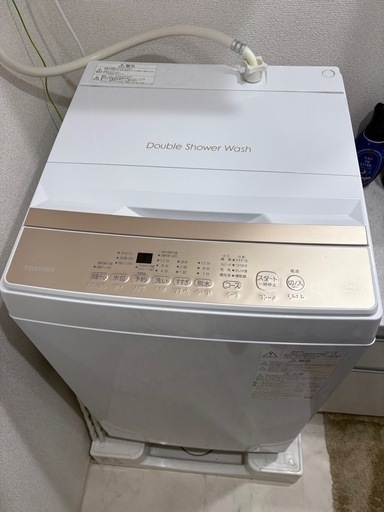 TOSHIBA洗濯機『AW-5GA4』ほぼ新品