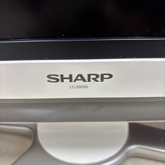 SHARP 液晶テレビ20型　リモコンなしの画像