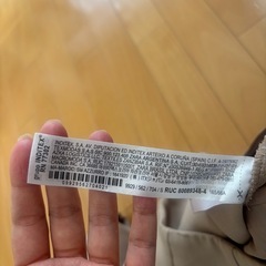 ZARA ザラ　タックテーパードパンツ　アンクルパンツ　スラックス S 低身長の画像