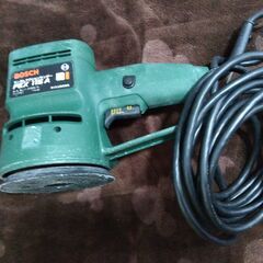 石崎電機プラジェットPJ-206A熱風加工機+BOSCH　PEX115A吸塵ランダムアクションサンダーの画像