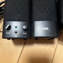 SANWA SUPPLY マルチメディアスピーカー 400-SP067/MM-SPL2Nの画像