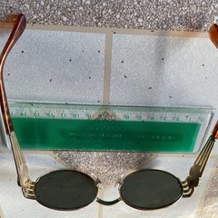 サングラス べっ甲風 レトロ サングラス伊達メガネ眼鏡の画像