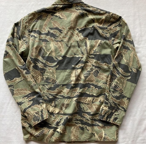 【希少】A BATHING APE アベイシングエイプ　カモフラ　ワークシャツ