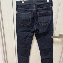 無印良品MUJIスキニーデニムインディゴ23デニムスキニーの画像