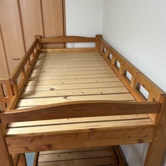 【組み立て簡単】コンパクト二段ベッド
の画像