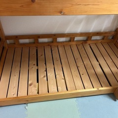 【組み立て簡単】コンパクト二段ベッド
の画像