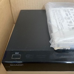 SHARP AQUOS ブルーレイ　ジャンクの画像