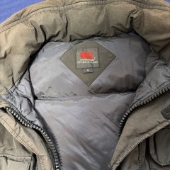 Canterbury ダウンコート　ブラック　サイズMMの画像