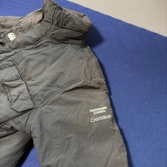 Canterbury ダウンコート　ブラック　サイズMMの画像