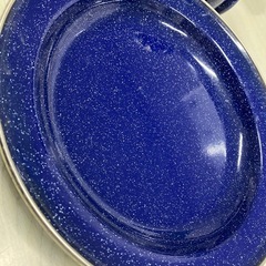 キャンプ　ホーロー　皿　マグカップ　セットの画像