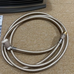 【美品】リンナイ　 ガスファンヒーター　プロパンガス用　ホース付きの画像