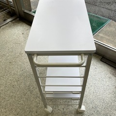 H2511-186 キャスター付き オープンワゴン 中古の画像