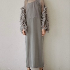 【新品未使用】LE'RURE パーティードレス の画像