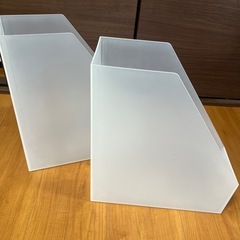 ファイルボックス　2個セットの画像