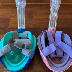 【2個セット】シュノーケルマスク一体型の画像