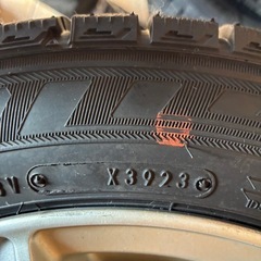 イボ付き！！軽自動車用2024年製スタッドレスアルミホイール付きお譲りします！の画像