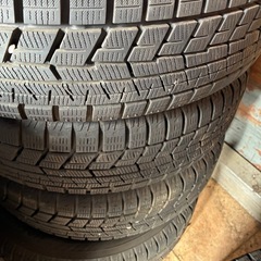イボ付き！！軽自動車用2024年製スタッドレスアルミホイール付きお譲りします！の画像