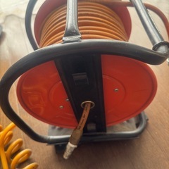 エアホースリール　エアホースドラム30m コイルホースの画像