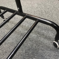 お得中古ハンガーラック高さ調整できますの画像