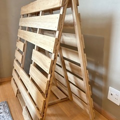 すのこベッド　国産　桐　シングル　　の画像