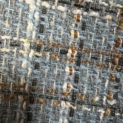 秋冬二点セットのウールチェックの画像