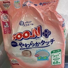 お話中  
猫介護用に使用していた開封済みオムツの残り の画像