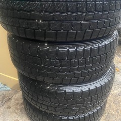 溝多い195/65R15DUNLOPスタッドレス鉄ホイール付き　トヨタ　　の画像