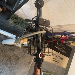 中古折りたたみ自転車の画像