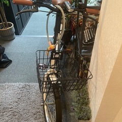 中古折りたたみ自転車の画像