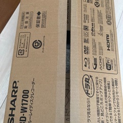 パナソニックドライヤー　ブルーレイ　故障品の画像