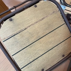 机と椅子セット　屋外用　アウトドアの画像