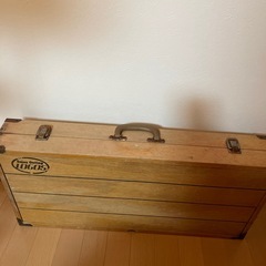 机と椅子セット　屋外用　アウトドアの画像