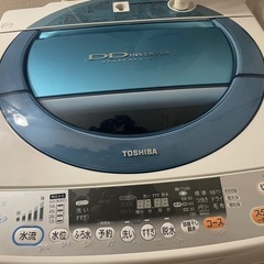 TOSHIBA洗濯機の画像