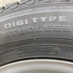 ジムニーシエラ JB43(?) 205/70R15 スタットレスタイヤ＆ホイール　4本セットの画像