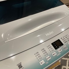 ハイアール全自動電気洗濯機　２０２２年製の画像