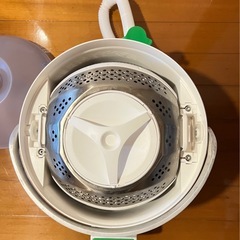 足踏み式ポータブル洗濯機 Drumi（ドゥルミ）Yirego グリーンの画像