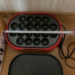 たこ焼き　ホットプレートの画像