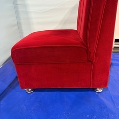 昭和レトロ！ベロア1人掛けソファー　　の画像