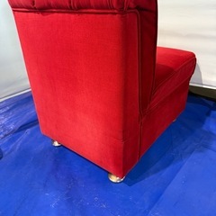 昭和レトロ！ベロア1人掛けソファー　　の画像