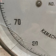 KAMACHOアナログ重量計昭和レトロの画像