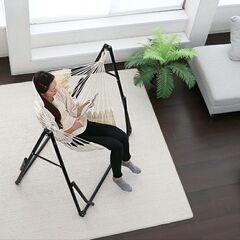 自立式ハンモックチェア 美品 室内のみ使用／Sifflus 2WAY／渋谷区本町/ 引取限定の画像