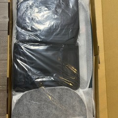 【新品未開封】socca 子乗せ自転車 レインカバー 後用　チャコールグレー  の画像