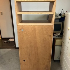 【引き取りに来れる方限定】高さ158.5cm ブックシェルフの画像