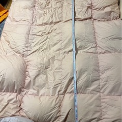 羽毛かけ布団、2枚セットの画像