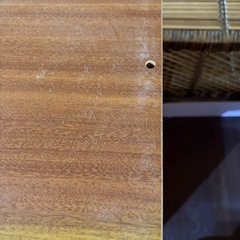 ミラー付き収納 4段の画像