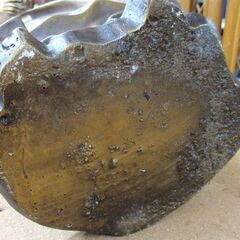 観音菩薩像 手に巻物 仏像 立像 約60cm 13kg 菩薩様 金色置物 札幌市北区屯田の画像