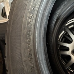 バリ山　軽自動車用スタッドレスお譲りします！します！の画像